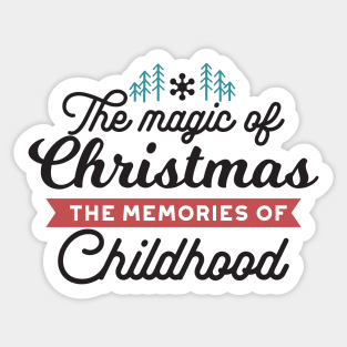 The Magic of Christmas Sticker